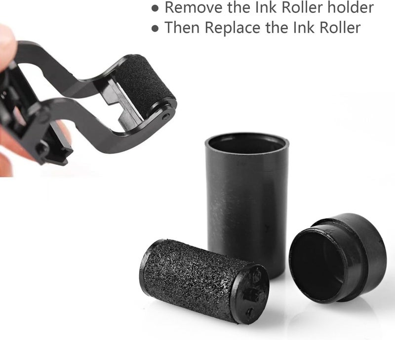 ICSTM Pricemarker Labels,6 Packs Price Label Paper for MX-6600 Price Gun Labeller,Price Gun Stickers for MX-6602/G6600/YH-689/CN-6600EOS (Black Ink Roller, 18mm) - Image 5